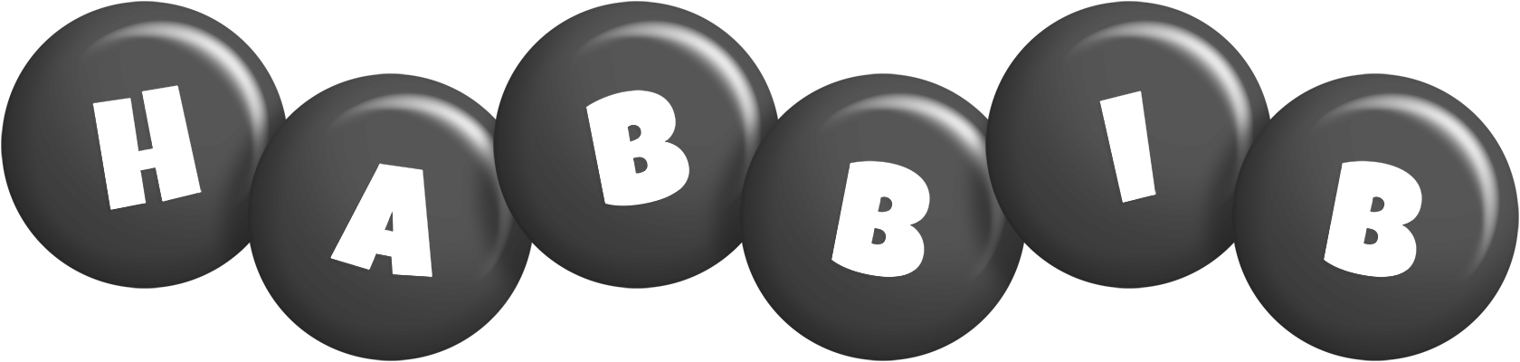 Habbib candy-black logo