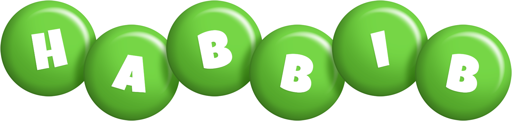 Habbib candy-green logo
