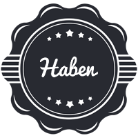 Haben badge logo