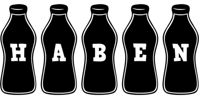 Haben bottle logo