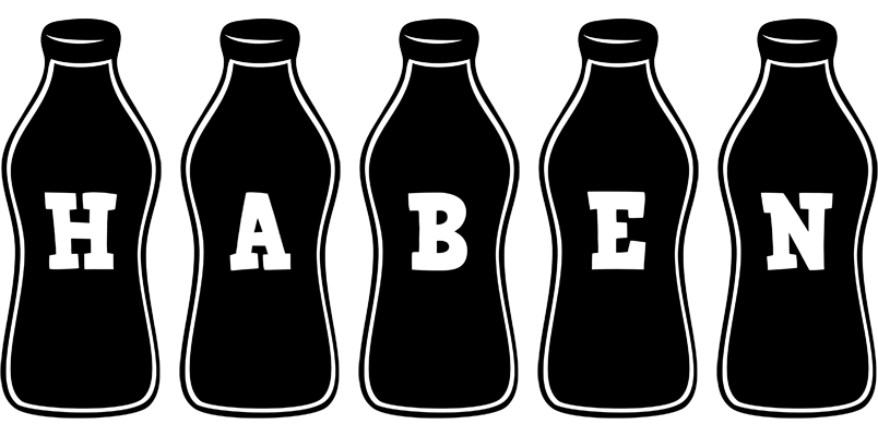 Haben bottle logo