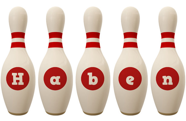 Haben bowling-pin logo