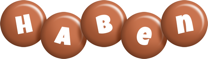 Haben candy-brown logo