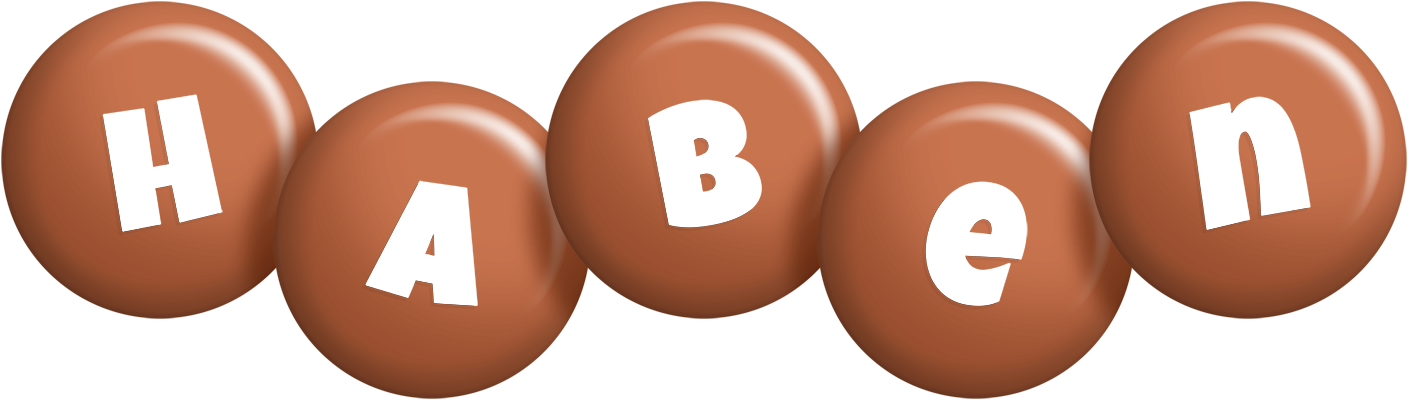 Haben candy-brown logo