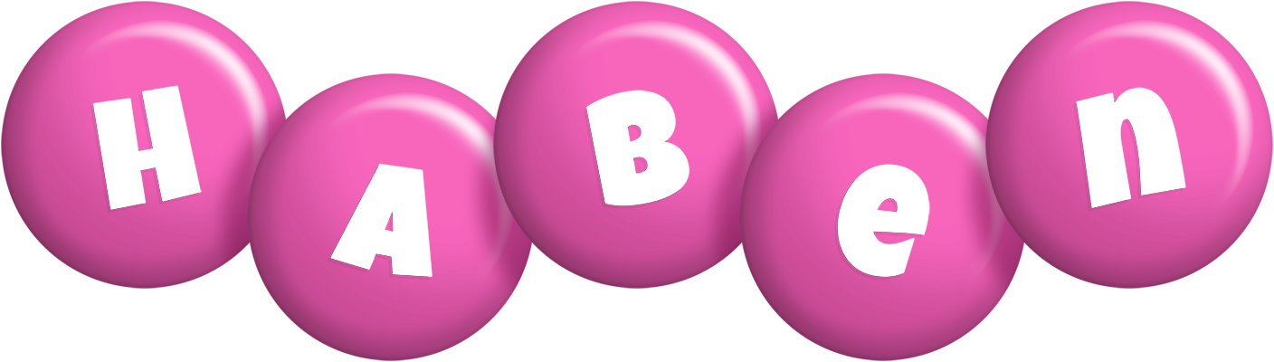 Haben candy-pink logo