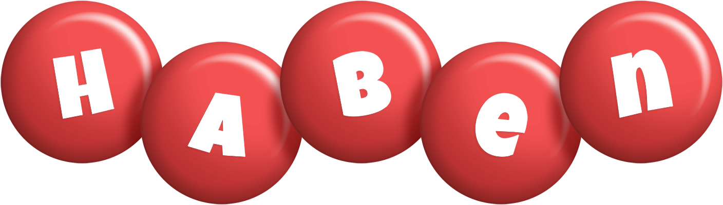 Haben candy-red logo