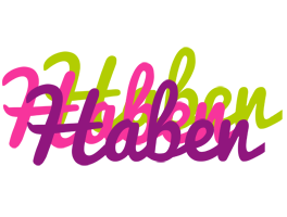 Haben flowers logo