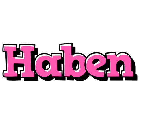 Haben girlish logo