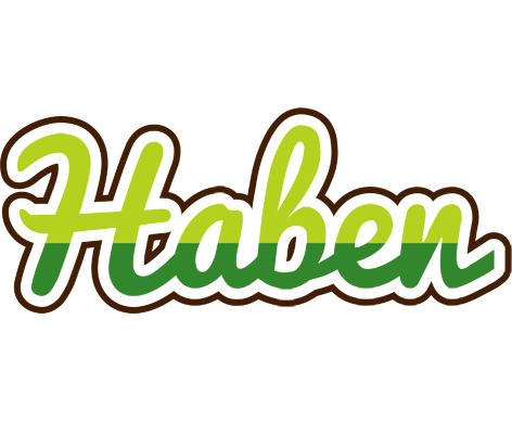 Haben golfing logo