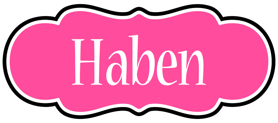 Haben invitation logo