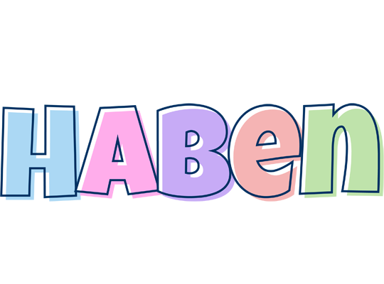 Haben pastel logo