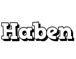 Haben snowing logo