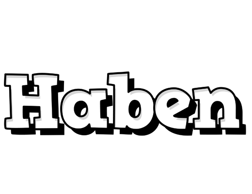 Haben snowing logo