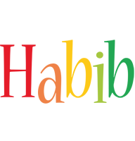 Habib birthday logo