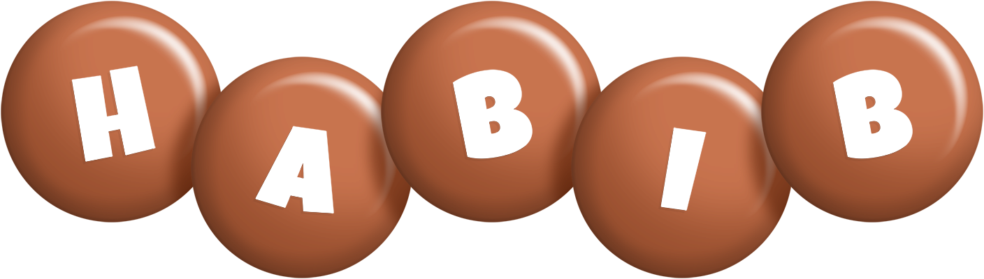 Habib candy-brown logo