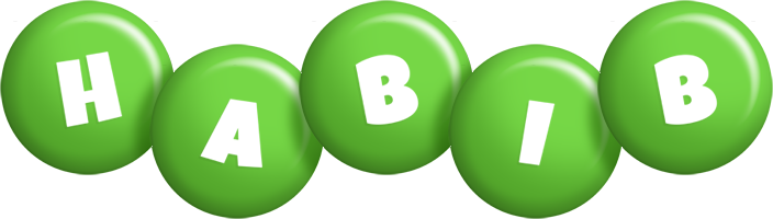 Habib candy-green logo