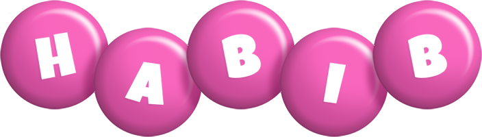 Habib candy-pink logo