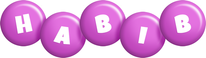 Habib candy-purple logo