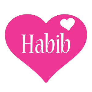 Habib love-heart logo