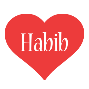Habib love logo