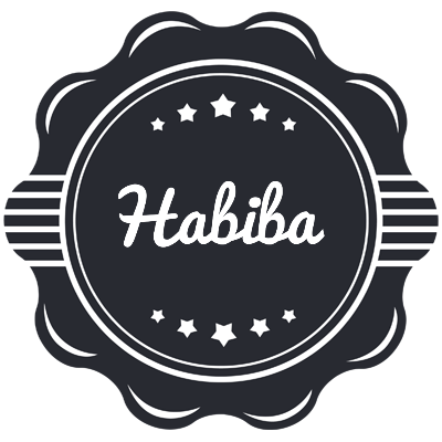 Habiba badge logo