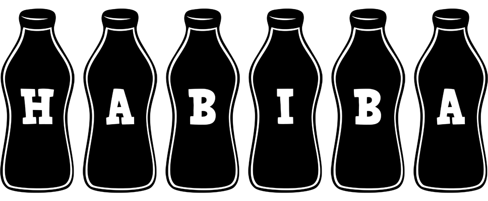 Habiba bottle logo