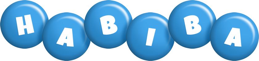 Habiba candy-blue logo