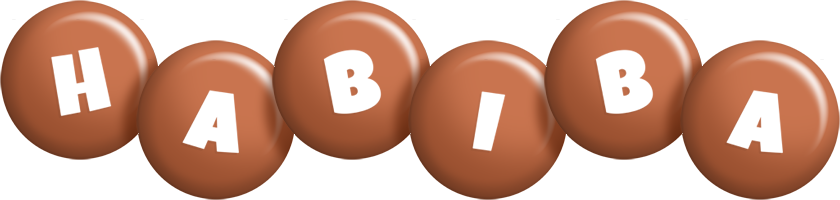 Habiba candy-brown logo