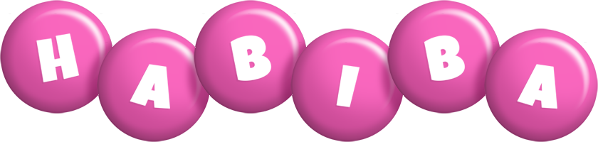 Habiba candy-pink logo