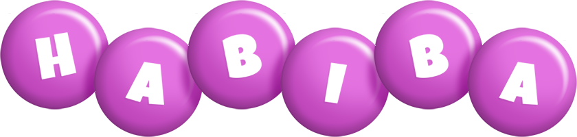 Habiba candy-purple logo