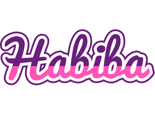 Habiba cheerful logo