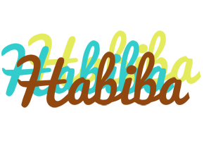 Habiba cupcake logo