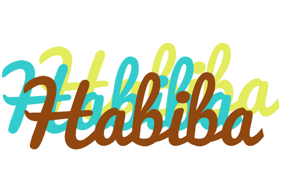 Habiba cupcake logo