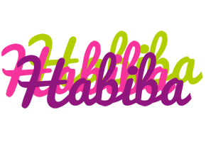 Habiba flowers logo