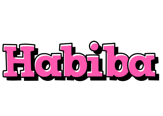 Habiba girlish logo