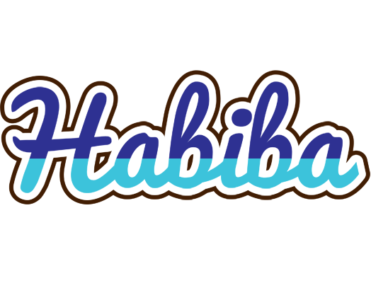 Habiba raining logo