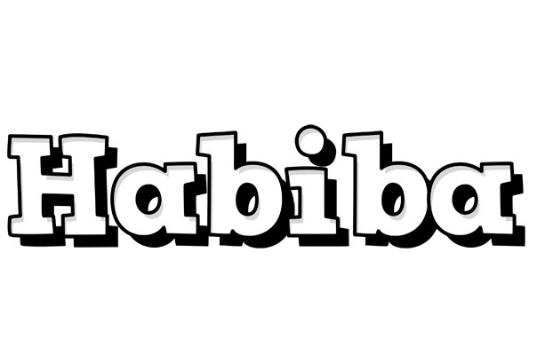 Habiba snowing logo