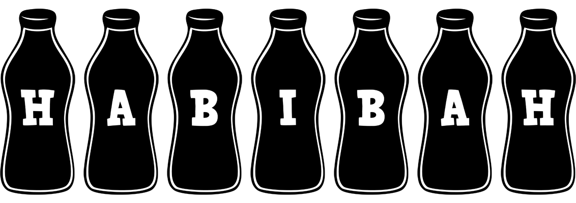 Habibah bottle logo