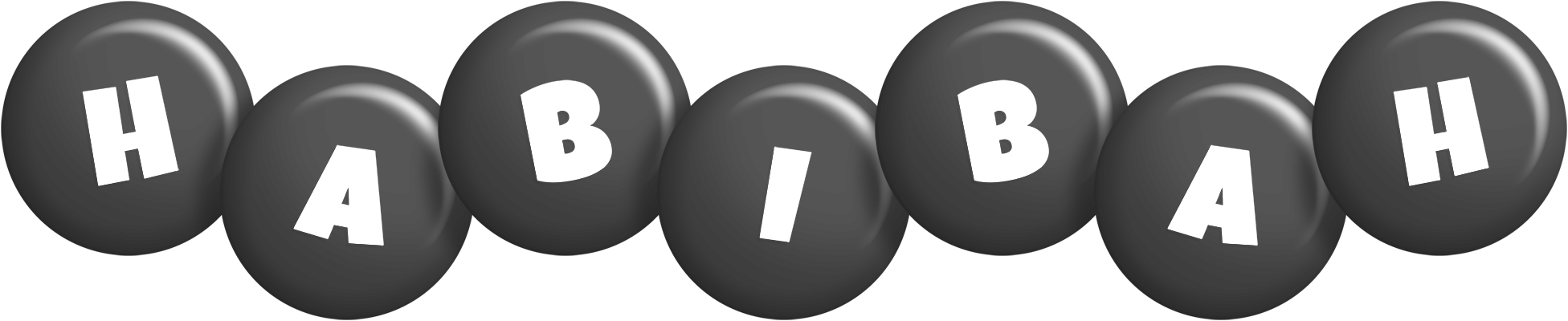 Habibah candy-black logo