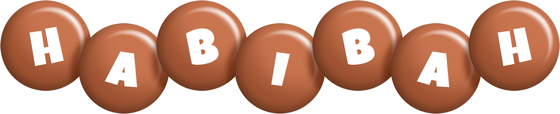 Habibah candy-brown logo
