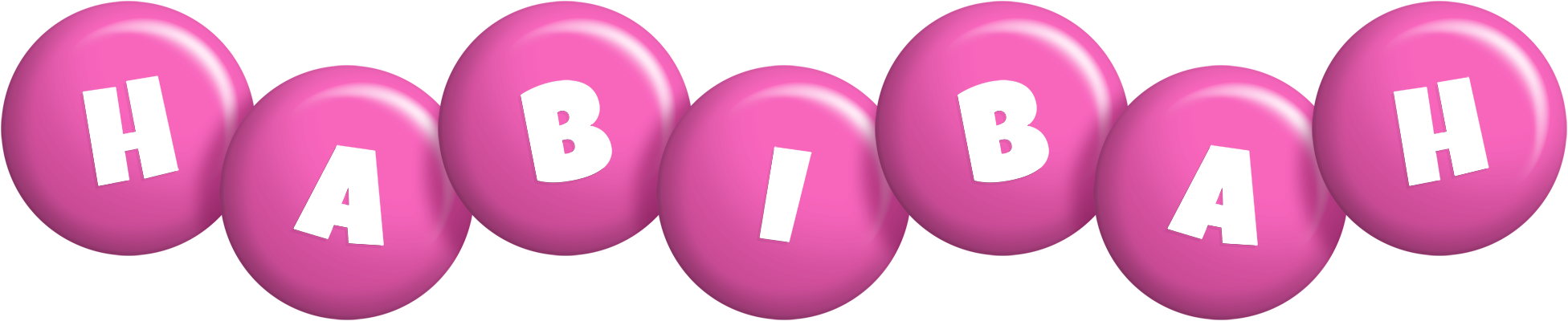 Habibah candy-pink logo