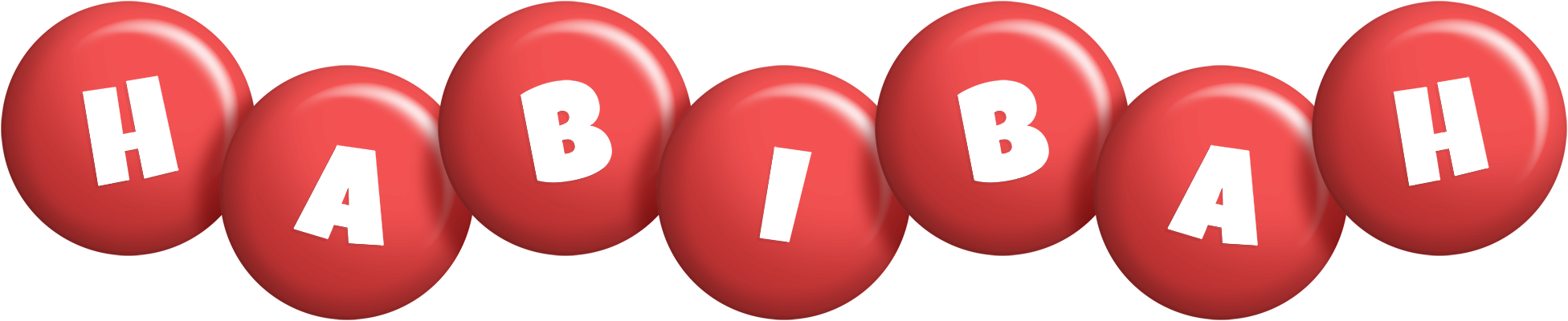 Habibah candy-red logo