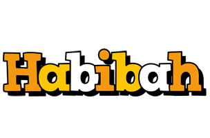 Habibah cartoon logo