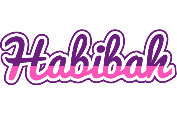 Habibah cheerful logo