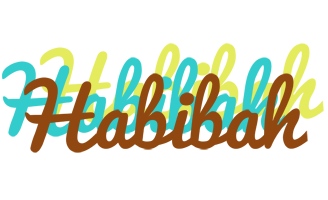 Habibah cupcake logo