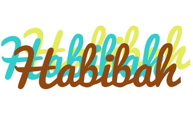Habibah cupcake logo