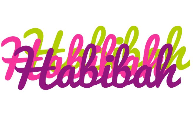 Habibah flowers logo