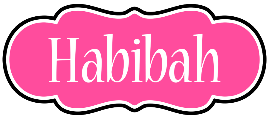 Habibah invitation logo