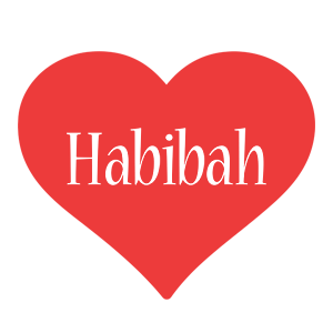 Habibah love logo