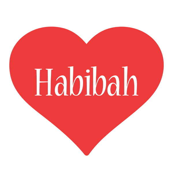 Habibah love logo